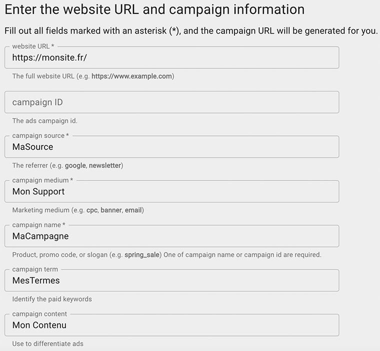 url-campaign-builder-parametres