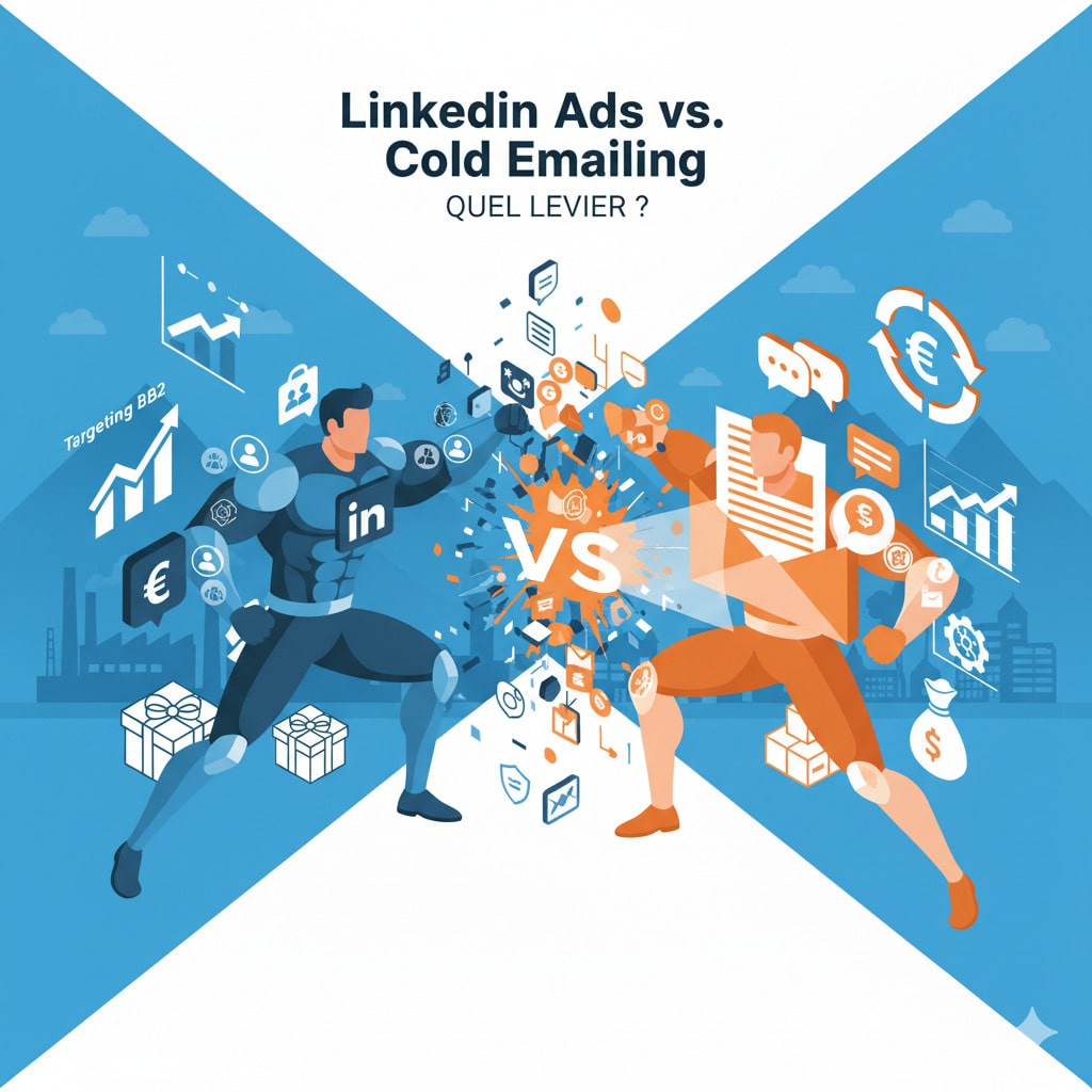 Quel levier choisir entre Linkedin et l'emailing ?