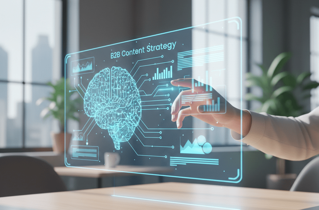 Comment l’IA générative transforme votre stratégie de contenu B2B : guide pratique pour PME