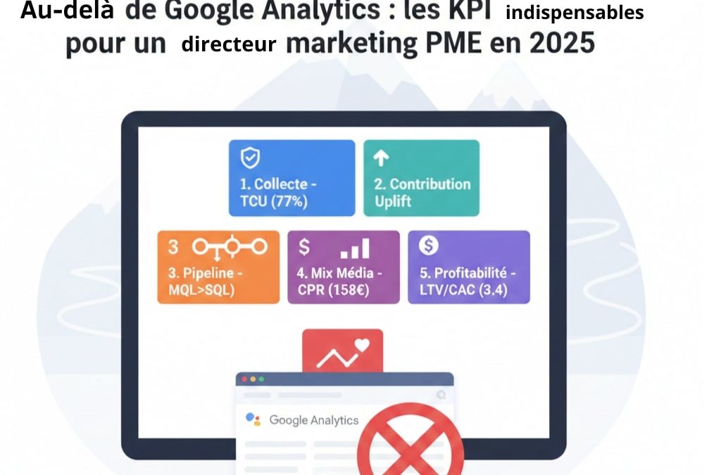 Au-delà de Google Analytics : les KPI indispensables pour un directeur marketing PME en 2025