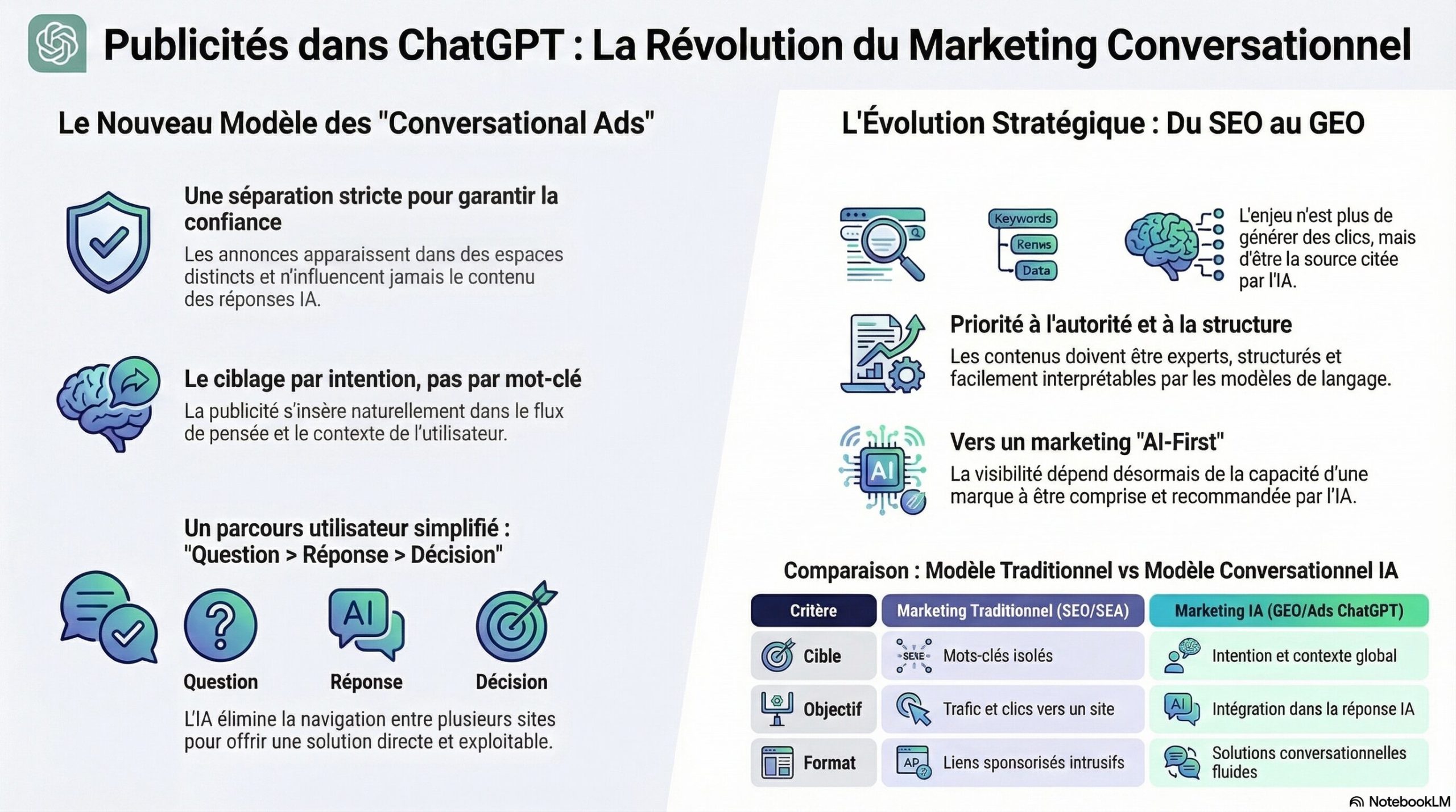 publicité dans ChatGPT nouveau 2026